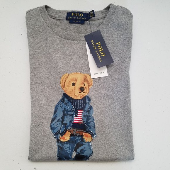 ralph lauren teddy bear shirt mens